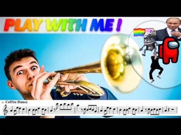 20+ MEME SONGS Compilation with Sheet Music (on Trumpet) - ancient animation meme songs