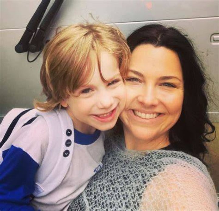 Amy Lee with her son Jack Lion Hartzler.