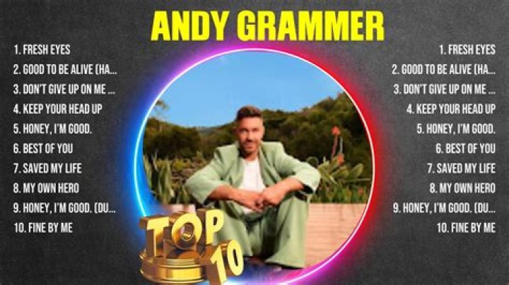 andy grammer famous songs