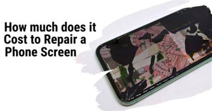 Average Cost of Phone Screen Repair Average Cost of Phone Screen Repair