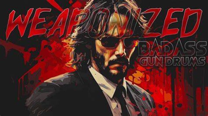Badass Gun Drums: WEAPONIZED | by Celldweller (Position Music) - classical music with gunshots
