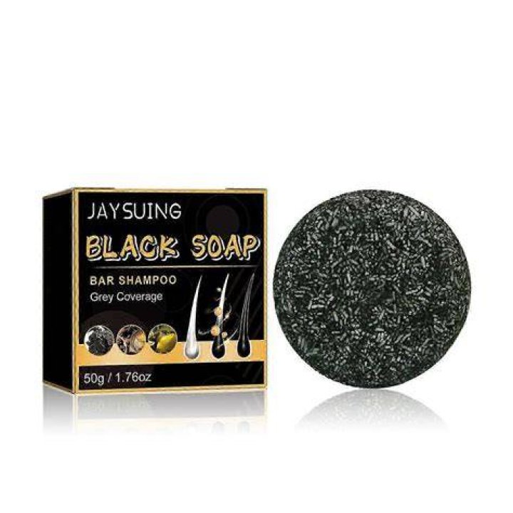 Black soap shampoo for natural hair