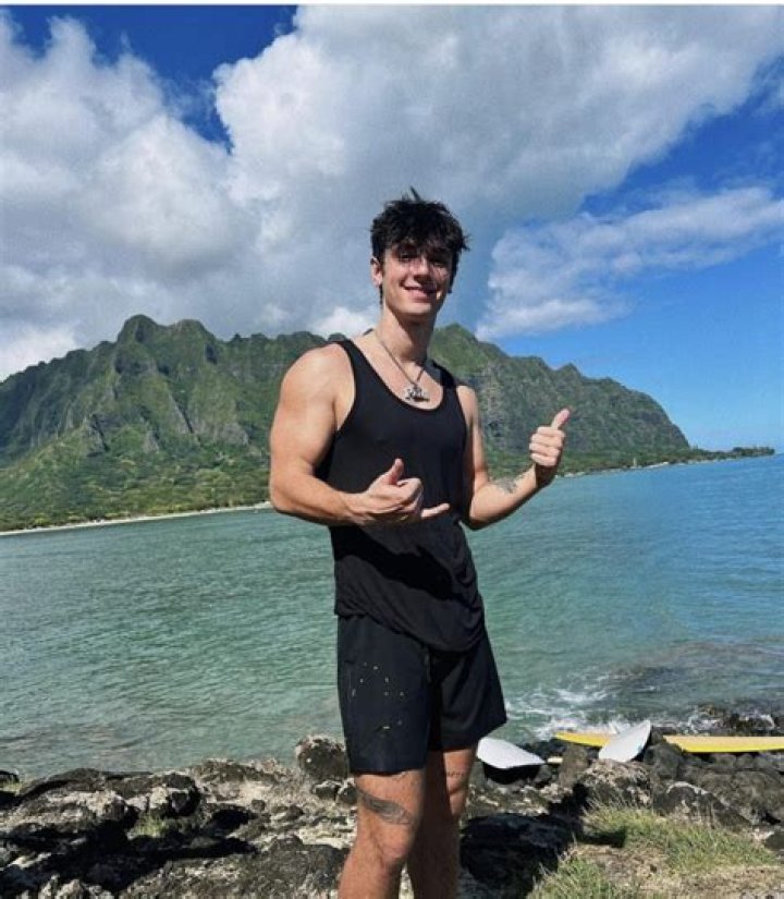 Bryce Hall enjoying nature
