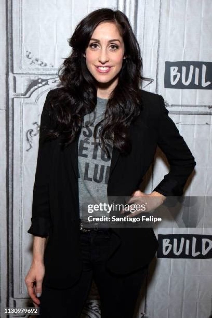 Catherine Reitman visits Build Studio on February 20, 2019 in NYC.