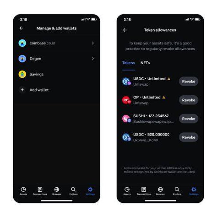 Coinbase app security