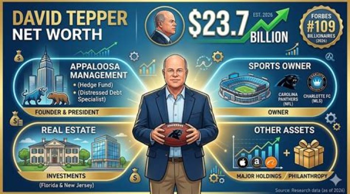 David Tepper net worth