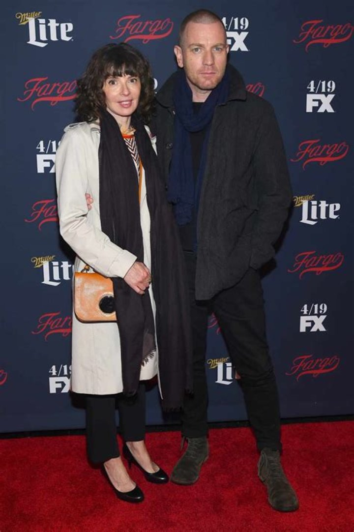 Ewan McGregor and Eve Mavrakis