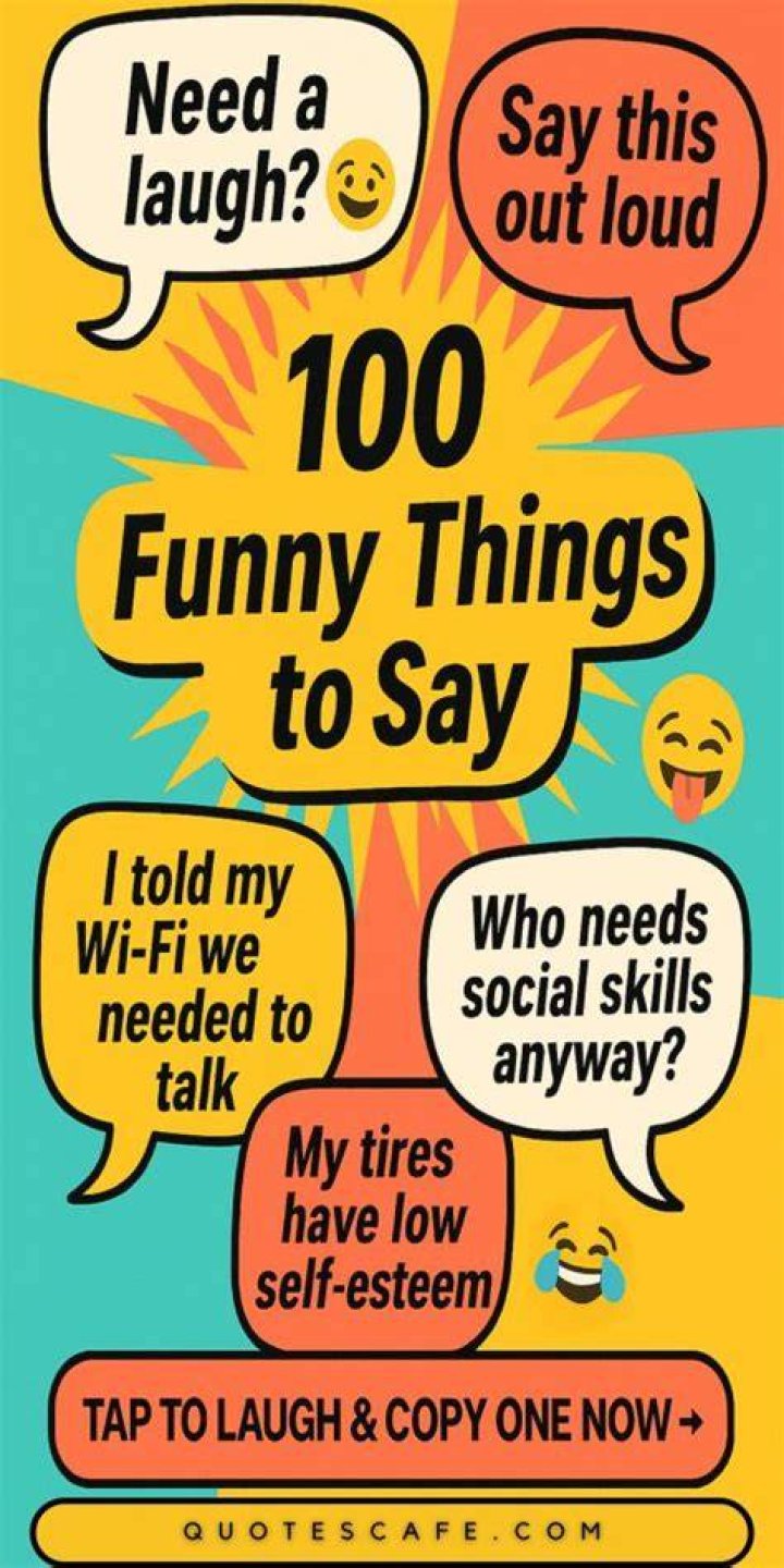 Funny things to say when answering the phone
