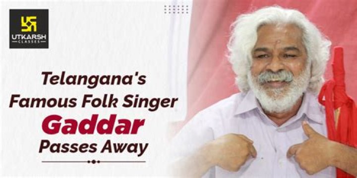 Gaddar Singer Obituary