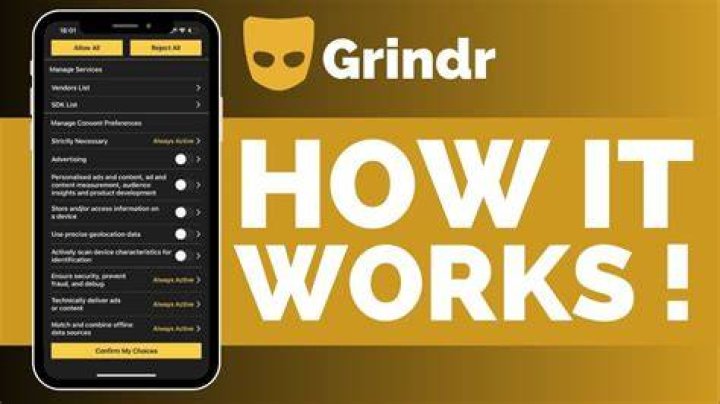 Grindr app features image