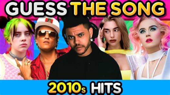 GUESS the 2010s SONG! - 2010-2019 Music Challenge! - pop music quiz 2010+ answers