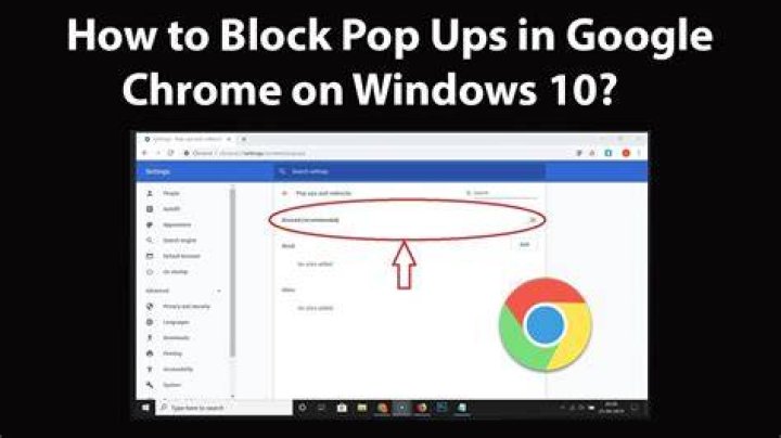 how to block pop ups on chrome browser
