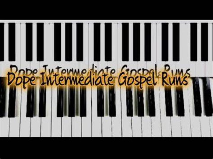 Intermediate Fast Churchy Runs Over Popular Progression‼🔥 Gospel Piano (Song Example) - four part harmony gospel songs