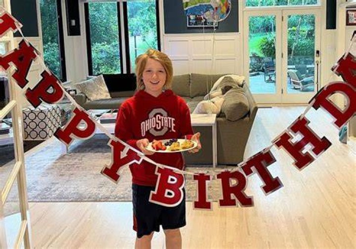 Jonah Frank King with his mother, Dana Bash