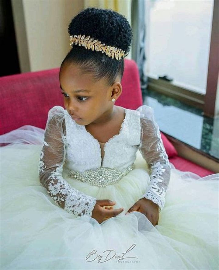 Little bride hairstyles