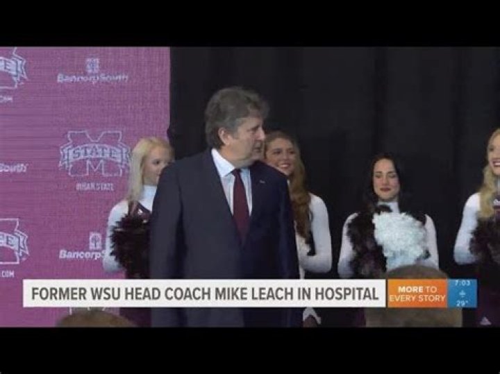Mike Leach hospital