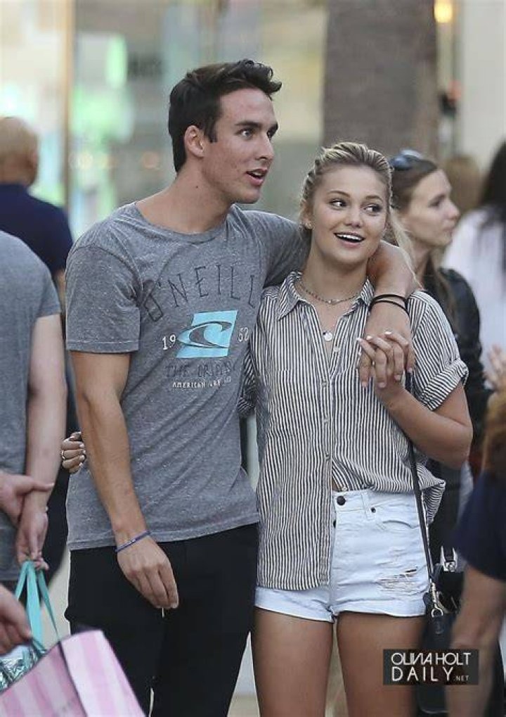 Olivia Holt with her boyfriend Tony Ferrari