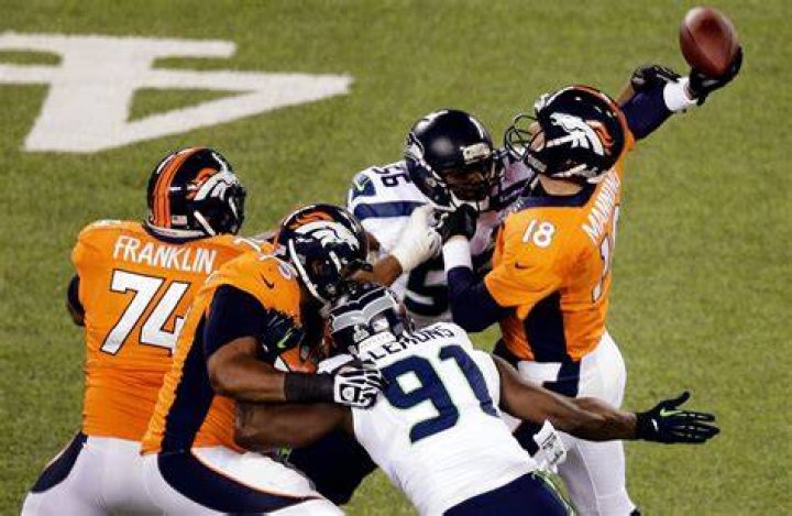 Peyton Manning playing in Super Bowl 50 with the Denver Broncos on Feb. 7, 2016