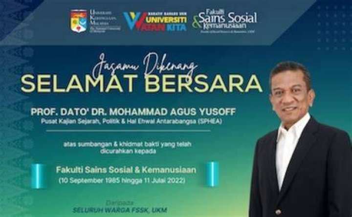 Prof Agus Yusoff Biodata