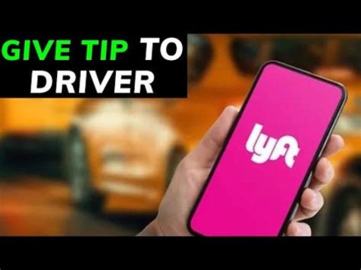 situations to tip lyft driver
