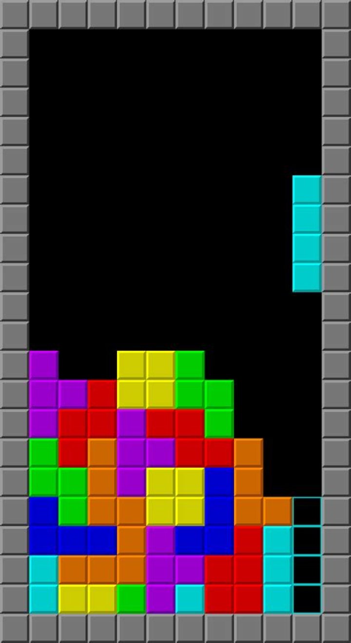 Tetris gameplay image Tetris gameplay image