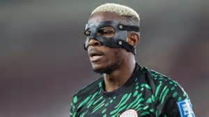 Victor Osimhen says wearing protective mask saves him from injury