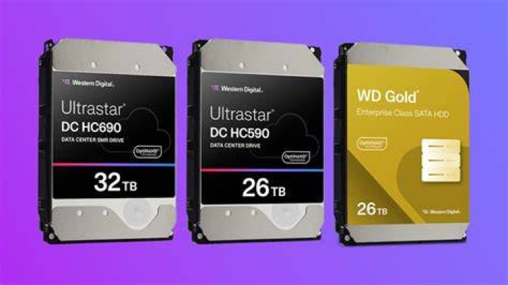 Western digital media, HDDs