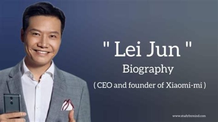 Xiaomi founder net worth Xiaomi founder net worth